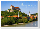 Burghausen - Mittelalter an der Salzach (Tischkalender 2025 DIN A5 quer), CALVENDO Monatskalender