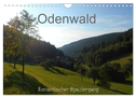 Odenwald - Romantischer Spaziergang (Wandkalender 2025 DIN A4 quer), CALVENDO Monatskalender