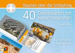 Kreissig, Bernd. Staunen über die Schöpfung - 40 Gebetskarten mit Naturfotografien - Für Kinder und Jugendliche. Verlag an der Ruhr GmbH, 2019.