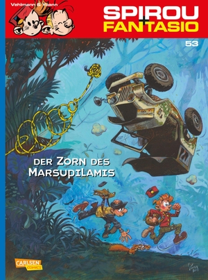 Vehlmann, Fabien. Spirou & Fantasio 53: Der Zorn des Marsupilamis. Carlsen Verlag GmbH, 2016.