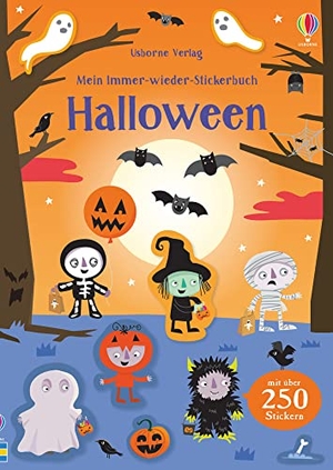 Smith, Sam. Mein Immer-wieder-Stickerbuch: Halloween. Usborne Verlag, 2020.