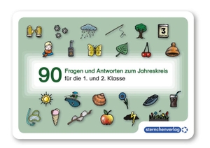 Langhans, Katrin. 90 Fragen und Antworten zum Jahreskreis - Frage-Antwort-Karten für die 1. und 2. Klasse , A6. Sternchenverlag GmbH, 2012.