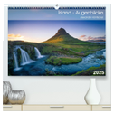 Island - Augenblicke 2025 (hochwertiger Premium Wandkalender 2025 DIN A2 quer), Kunstdruck in Hochglanz