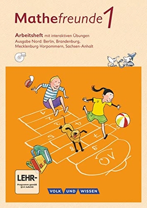Elies, Catrin / Elsner, Jana et al. Mathefreunde Nord 1. Schuljahr. Arbeitsheft mit interaktiven Übungen auf scook.de - Mit Übungssoftware auf CD-ROM. Volk u. Wissen Vlg GmbH, 2015.