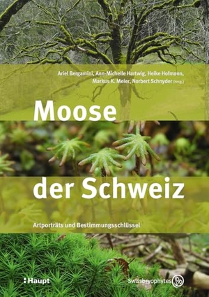 Bergamini, Ariel / Ann-Michelle Hartwig et al (Hrsg.). Moose der Schweiz - Artenporträts und Bestimmungsschlüssel. Haupt Verlag AG, 2025.