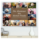 Die Abenteuer des kleinen Panda (hochwertiger Premium Wandkalender 2024 DIN A2 quer), Kunstdruck in Hochglanz