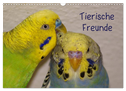 Tierische Freunde (Wandkalender 2024 DIN A3 quer), CALVENDO Monatskalender