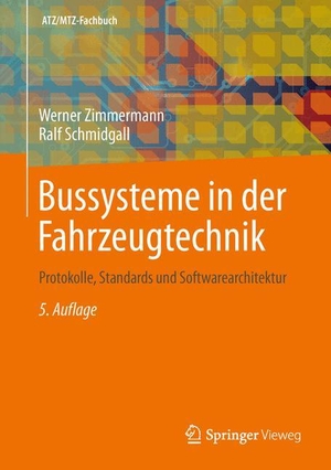 Schmidgall, Ralf / Werner Zimmermann. Bussysteme in der Fahrzeugtechnik - Protokolle, Standards und Softwarearchitektur. Springer Fachmedien Wiesbaden, 2014.