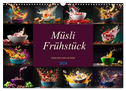 Müsli Frühstück (Wandkalender 2024 DIN A3 quer), CALVENDO Monatskalender