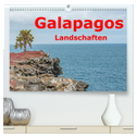 Galapagos- Landschaften (hochwertiger Premium Wandkalender 2024 DIN A2 quer), Kunstdruck in Hochglanz