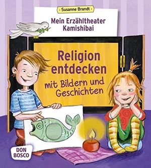 Brandt, Susanne. Mein Erzähltheater Kamishibai: Religion entdecken mit Bildern und Geschichten. Don Bosco Medien GmbH, 2017.