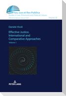 Effective Justice. International and Comparative Approaches