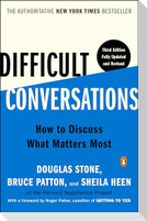 Difficult Conversations