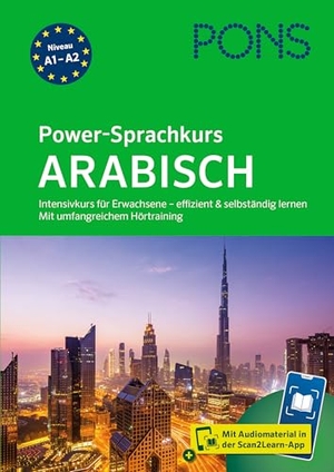 PONS Power-Sprachkurs Arabisch - Intensivkurs für Erwachsene - effizient & selbstständig lernen - mit Scan2Learn-App. Pons Langenscheidt GmbH, 2026.