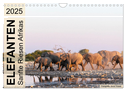 Elefanten - Sanfte Riesen Afrikas (Wandkalender 2025 DIN A4 quer), CALVENDO Monatskalender