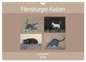 Busch, Martina. Flensburger Katzen (Wandkalender 2025 DIN A4 quer), CALVENDO Monatskalender - Flensburger Katzen - Streetart. Calvendo, 2024.
