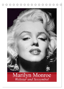 Marilyn Monroe. Weltstar und Sexsymbol (Tischkalender 2024 DIN A5 hoch), CALVENDO Monatskalender