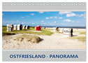 Ostfriesland Panorama (Tischkalender 2024 DIN A5 quer), CALVENDO Monatskalender