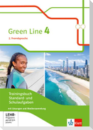 Green Line 4. Ausgabe 2. Fremdsprache. Trainingsbuch Standard- und Schulaufgaben, Heft mit Lösungen und CD-Extra Klasse 9