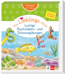 Klett Mein Lieblings-Block: Lustige Buchstaben- und Schwungübungen