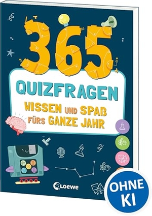 Misesti, Paola. 365 Quizfragen - Wissen und Spaß fürs ganze Jahr - Quizbuch mit spannenden Experimenten und coolem Sachwissen für Kinder ab 8 Jahren. Loewe Verlag GmbH, 2025.