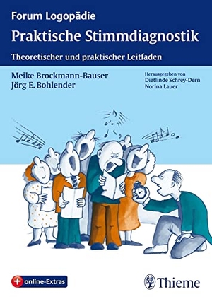 Brockmann-Bauser, Meike / Jörg E. Bohlender. Praktische Stimmdiagnostik - Theoretischer und praktischer Leitfaden. Georg Thieme Verlag, 2014.