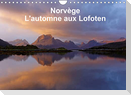 Norvège L'automne aux Lofoten (Calendrier mural 2022 DIN A4 horizontal)