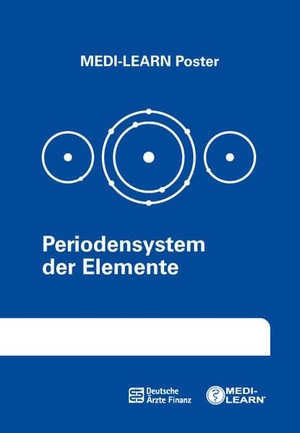 Kreissl, Denise. Periodensystem der Elemente - MEDI-LEARN Poster. MEDI-LEARN Verlag GbR, 2020.