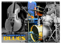 Klangbilder des Blues (Wandkalender 2025 DIN A3 quer), CALVENDO Monatskalender