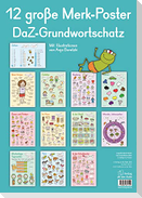 12 große Merk-Poster DaZ-Grundwortschatz
