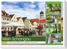 Mein Schongau - Historische Altstadt am Westufer des Lechs (Wandkalender 2024 DIN A3 quer), CALVENDO Monatskalender