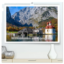 Willkommen am Königssee (hochwertiger Premium Wandkalender 2025 DIN A2 quer), Kunstdruck in Hochglanz