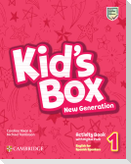 Kid's Box New Generation Level 1 Activity Book with Home Booklet and Digital Pack English for Spanish Speakers