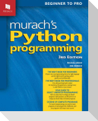 Murach's Python Programming (3rd Edition)