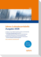 Jahres-Lohnsteuertabelle 2026