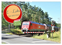 E-Loks - Bahn-Impressionen (Wandkalender 2024 DIN A2 quer), CALVENDO Monatskalender