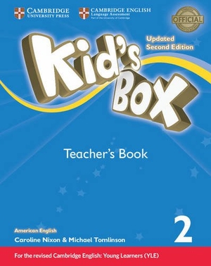 Frino, Lucy / Melanie Williams. Kid's Box Level 2 Teacher's Book American English. Cambridge University Press, 2017.