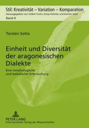 Sotta, Torsten. Einheit und Diversität der aragonesischen Dialekte - Eine morphologische und lexikalische Untersuchung. Peter Lang, 2010.