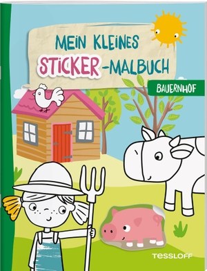 Mein kleines Sticker-Malbuch. Bauernhof - Stickern und Malen für Kinder ab 4 Jahren. Tessloff Verlag, 2024.