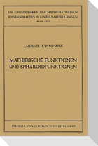 Mathieusche Funktionen und Sphäroidfunktionen