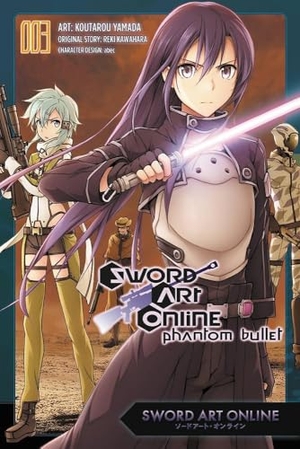 Yamada, Koutarou / Kawahara, Reki et al. Sword Art Online: Phantom Bullet, Vol. 3 (manga). Little, Brown & Company, 2017.