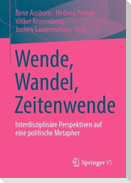 Wende, Wandel, Zeitenwende