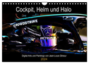 Cockpit, Helm und Halo (Wandkalender 2024 DIN A4 quer), CALVENDO Monatskalender