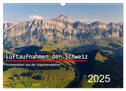 Luftaufnahmen der Schweiz (Wandkalender 2025 DIN A3 quer), CALVENDO Monatskalender