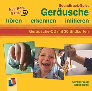 Preuß, Carola / Klaus Ruge. Soundtrack-Spiel Geräusche - Hören - erkennen - imitieren. Verlag an der Ruhr GmbH, 2003.