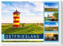 OSTFRIESLAND Weites Land hinterm Deich (Wandkalender 2024 DIN A3 quer), CALVENDO Monatskalender