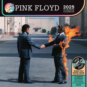 Pink Floyd 2025 30X30 Broschürenkalender. Pyramid Lizenzen, 2024.