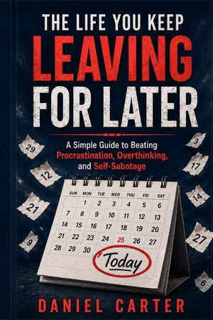 Carter, Daniel. How to Deal With the Life You Keep Delaying - A Simple Guide to Beating Procrastination, Overthinking, and Self-Sabotage. Independently published, 2026.