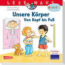 LESEMAUS 167: Unsere Körper - Von Kopf bis Fuß