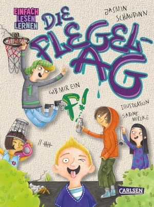Schaudinn, Jasmin. Die Flegel-AG: Gib mir ein F! - Einfach Lesen Lernen | Lustige Schul-Geschichte für freche Leseanfänger*innen ab 6 | perfektes Geschenk zum Schulstart. Carlsen Verlag GmbH, 2024.